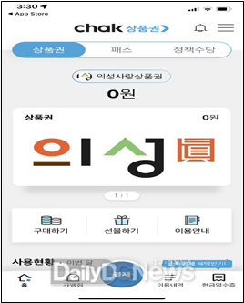 의성군, 의성사랑상품권으로 지역경제 활력
