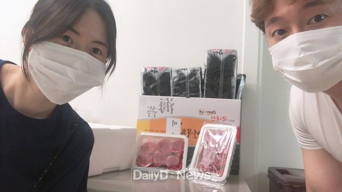 비대면 영양교육 참여자들