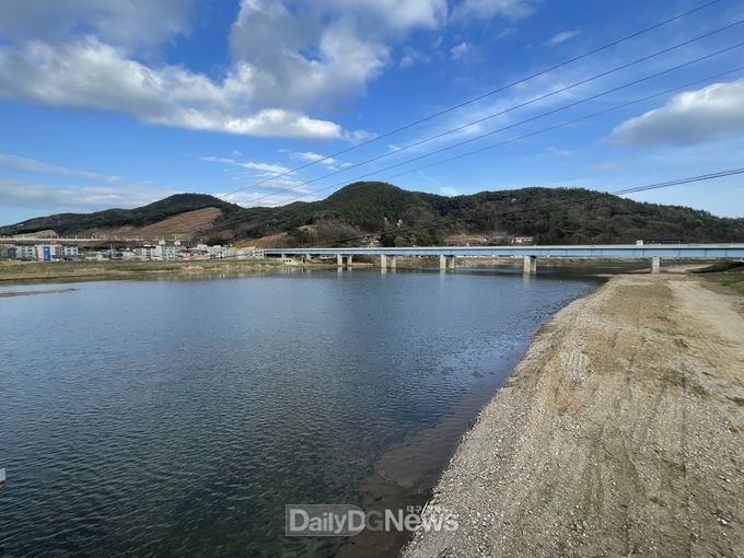 영덕군, 오십천(남석제~우곡제) 하상정비 시행