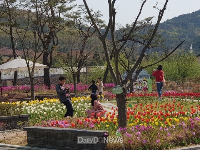 경주 동궁원 오는 9일 형형색색‘튤립축제’ 개최