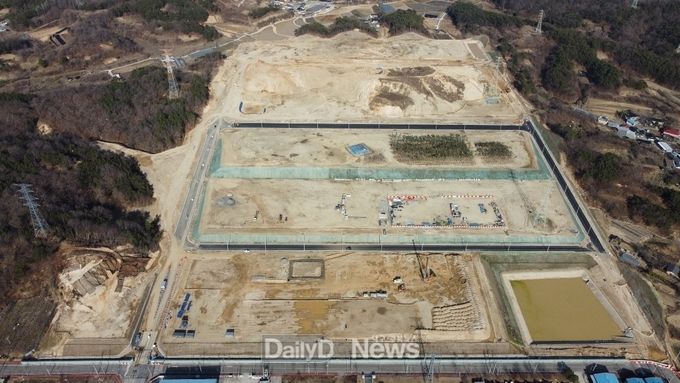 안동시, 경북바이오2차 일반산업단지 조성 전경