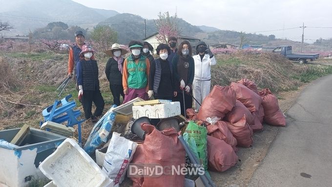청도읍성 주변 환경정화 활동