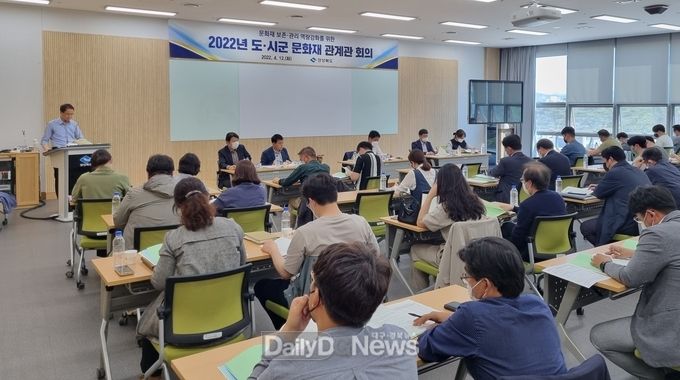  도‧시군 문화재 관계관 회의 개최