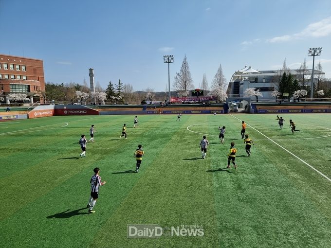 안동시, ‘2022 전국 U리그 (4권역) 축구대회’ 8경기 개최
