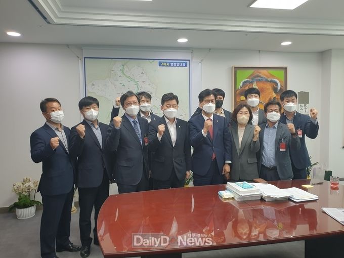 구미시, 2023년 국가투자예산 확보 위한 국회 방문