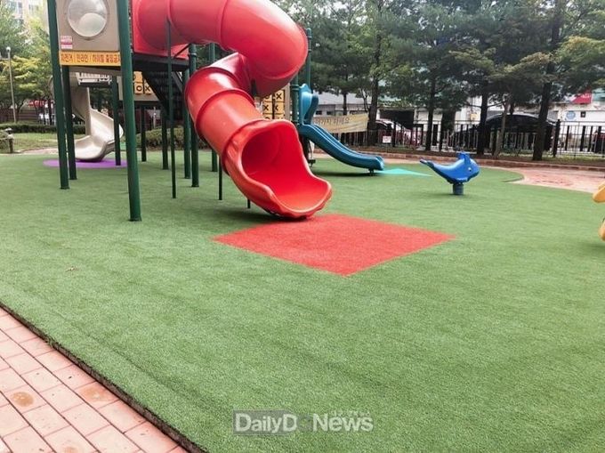 어린이 놀이시설 보수비 지원 사진