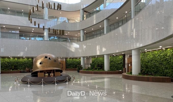 )칠곡 호국평화기념과 실내정원 조성 후 사진