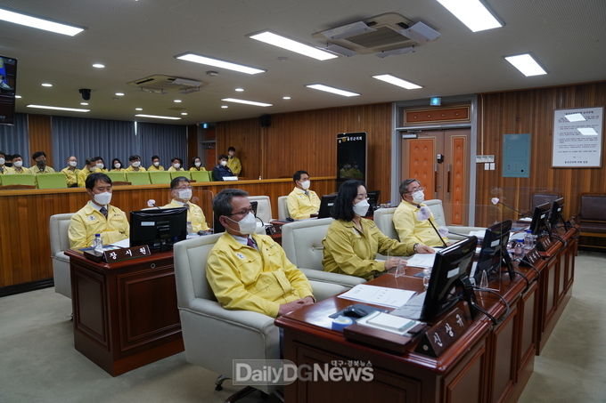 울진군의회 제255회 임시회 개회