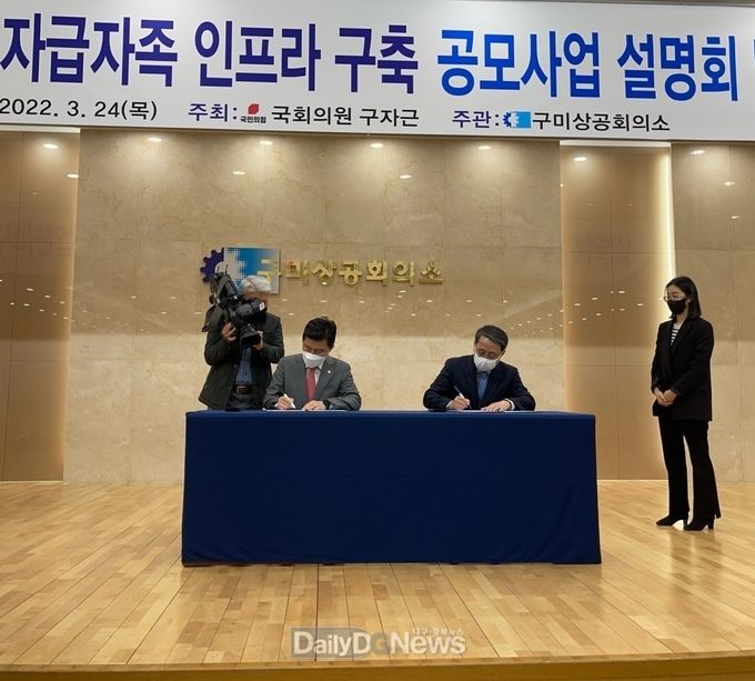 구자근 의원, “에너지 자급자족 인프라 구축사업, 구미 유치 확정!”