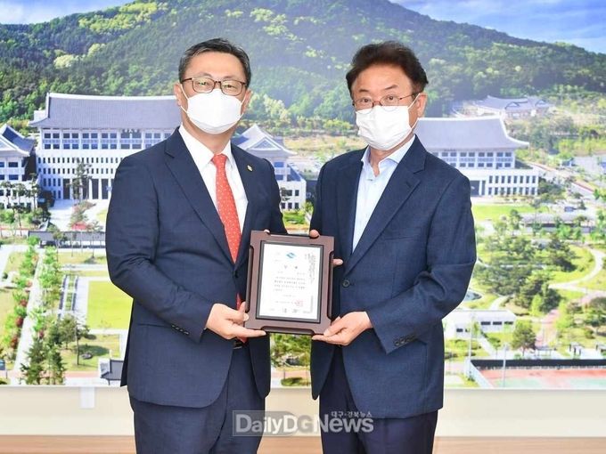 경산시, 경상북도 제안제도 운영 평가 장려상 수상
