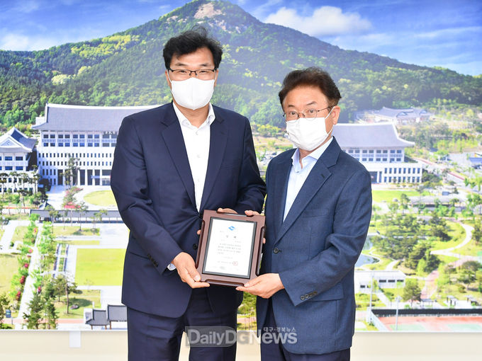 구미시, 2021년 시‧군 제안제도 운영평가 우수상 수상