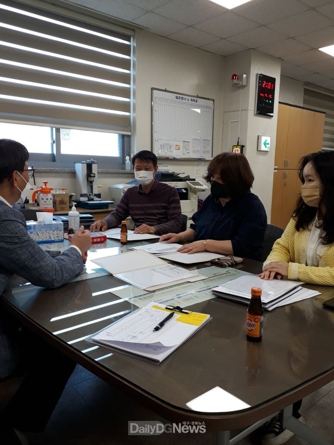김천시, 2022년 상반기 공공일자리 사업 현장 점검 실시