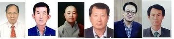 칠곡군, 자랑스러운 군민상 수상자 선정, 사진 왼쪽부터 △지역사회발전 부문 -왜관읍 이교백(67세, 산림조합푸르미봉사회장), △교육문화체육발전 부문 - 석적읍 이길수(77세, 석적교육발전위원회 위원), △사회복지증진 부문 - 북삼읍 안영덕(55세, 자비나눔반찬봉사회운영위원장), △지역경제발전 및 활성화 부문 - 가산면 김영대(62세, ㈜니피폴리머 대표), △환경보전 및 지역사회안정 부문 - 동명면 김현태(63세, 동명면체육회 자문위원), △특별상 부문 - 한정욱(54세, 칠곡상공회의소 부회장)