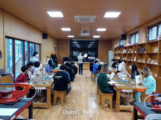 영양목재문화체험장 무표 체험프로그램 실시