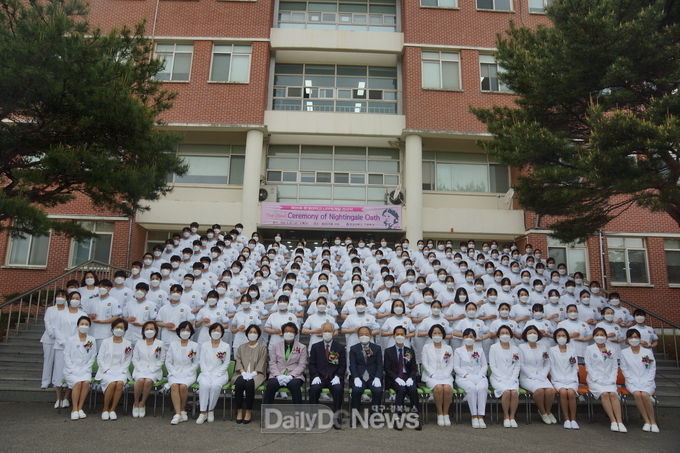문경대학교 간호학과, 제25회 나이팅게일 선서식 개최