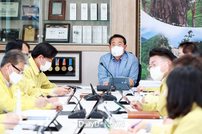 전찬걸 울진군수 업무복귀