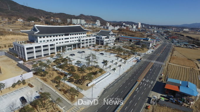 예천군청 전경