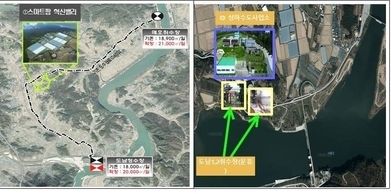 상주시 수열에너지보급 시범사업 위치도