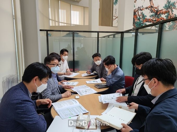 구미시, 경북구미산단대개조 신규사업 산업부 협의 방문