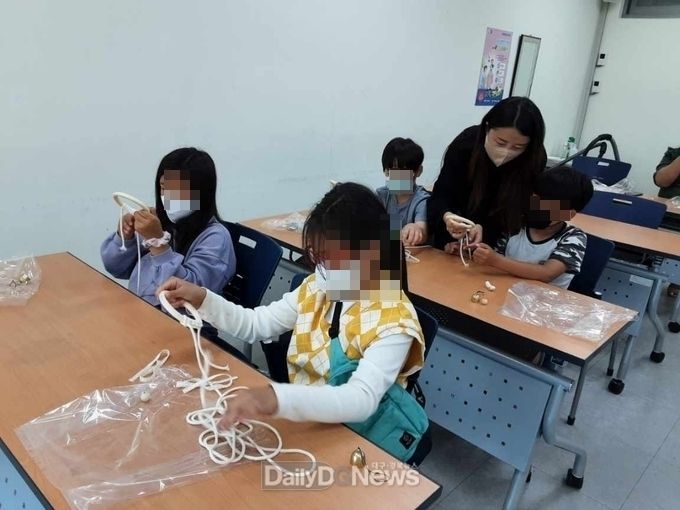 드림스타트 마크라메(매듭) 공예교실 운영