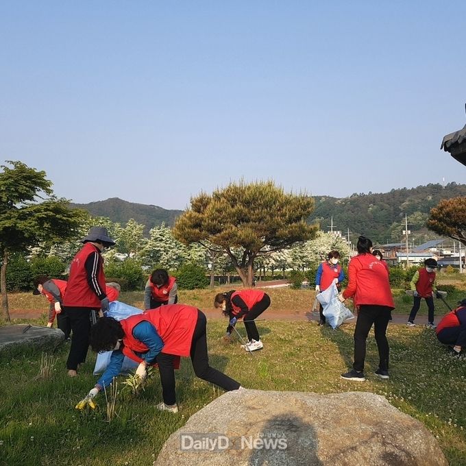 봉화군여성단체협의회, 환경정화 봉사활동
