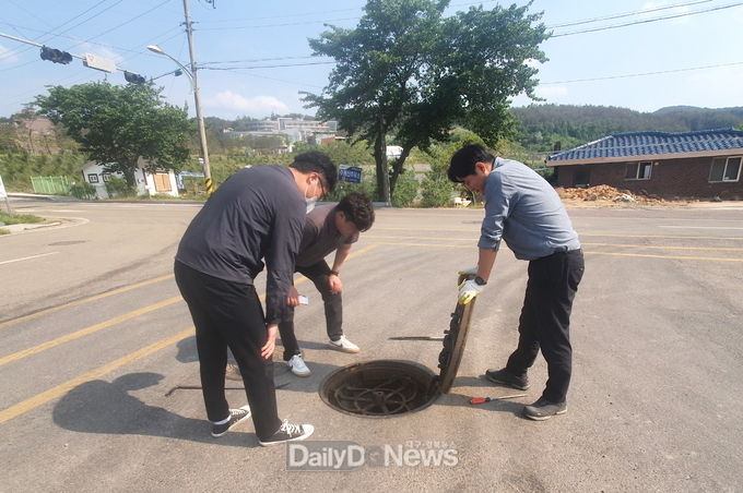 각종 수리시설 및 하수도시설(맨홀펌프장) 현장점검 실시