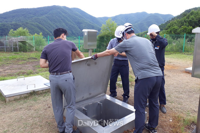 마을상수도 라돈 및 수질검사 실시