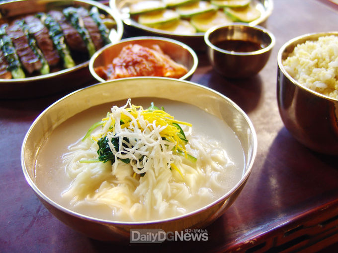 무더운 여름 입맛 돋우는 ‘안동 건진국수’