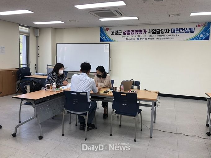 고령군, 2022년 성별영향평가 대상사업 컨설팅 실시