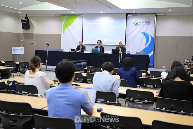 지난 25일 열린 '글러벌 가스 리포트 2022' 모습. (사진=이준호 기자)
