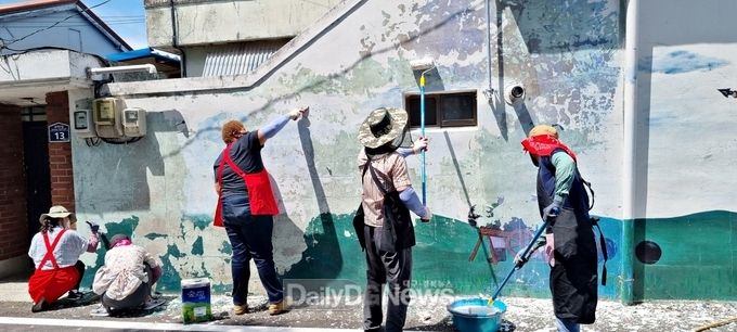 영천시) 신박한 벽화예술가 활동 사진