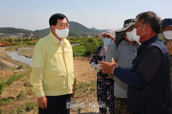 주낙영 경주시장 당선 첫 행보,‘가뭄 대비’긴급점검