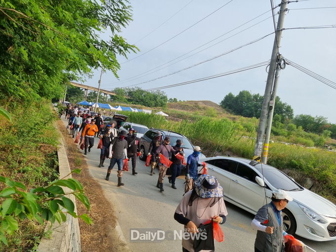 문경시, 생태교란 유해어종 퇴치 낚시대회 개최