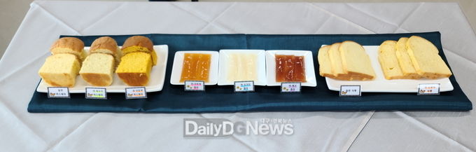 경북농업기술원, 마 젤리 3종, 마-단호박 식빵, 카스테라 시제품 산업화 시식회 열어