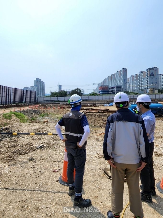 포항시, 여름철 우기 대비 공동주택 건설현장 안전점검 실시