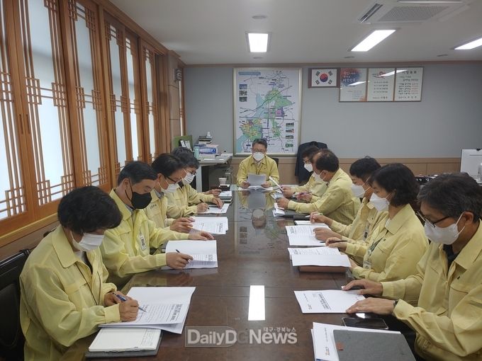 부시장 주재 장마 대비 관계부서 대처상황 점검 회의 개최