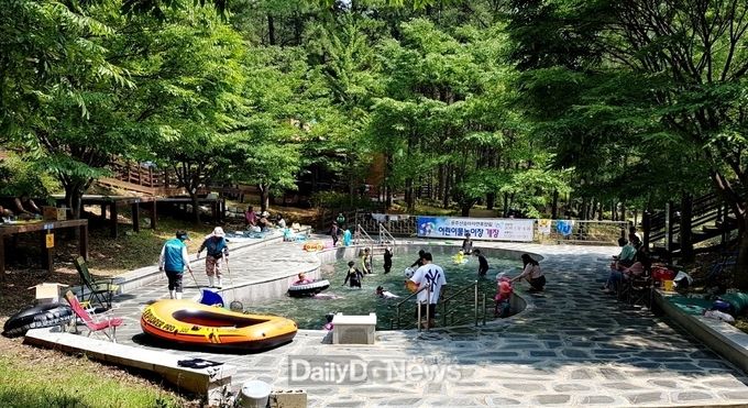 영천시) 운주산승마자연휴양림 물놀이장