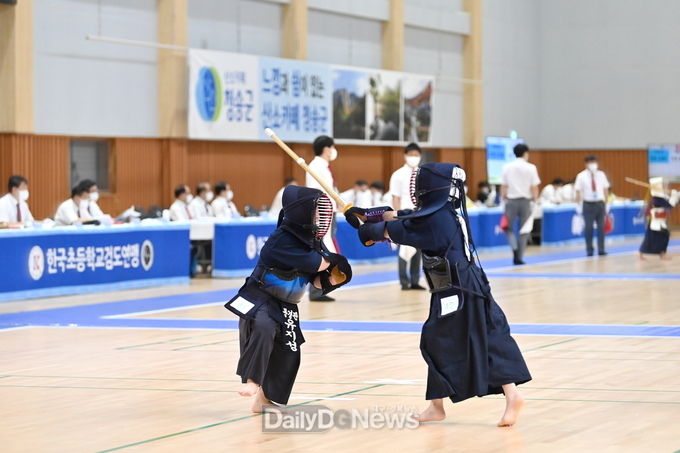 청송군, 제5회 청송군수기 전국초등학생 검도대회 개최-지난대회