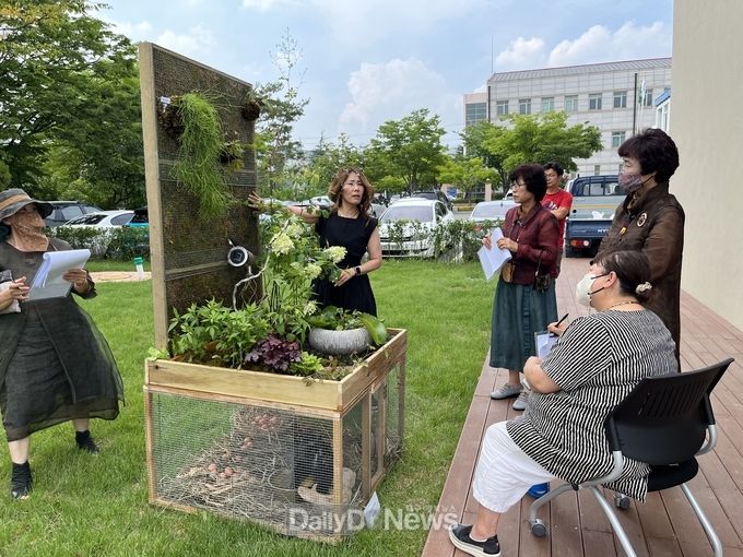고령군, 경북 생활원예 아이디어정원 경진대회 1등