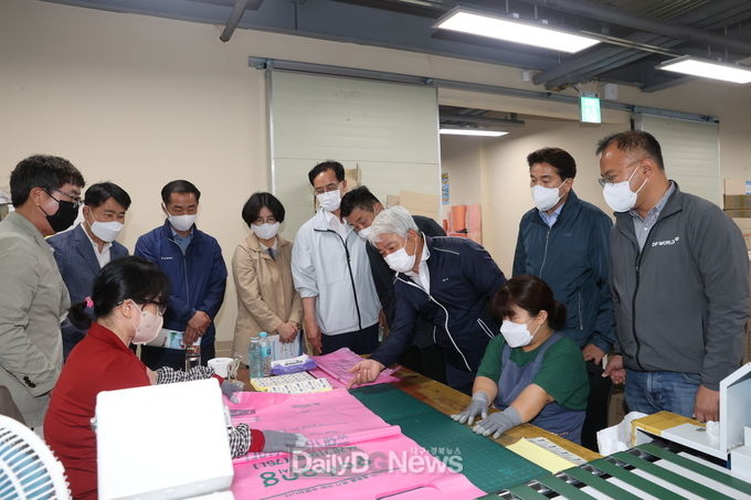 장애인재활작업장 방문