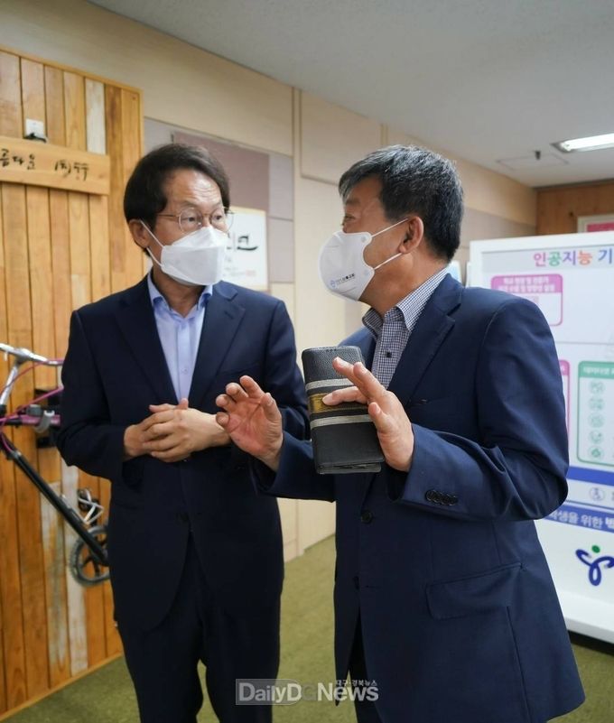 남한권 울릉군수, 서울특별시 교육청 방문