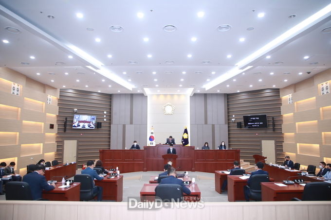 제265회 임시회 개회, 군정 주요업무계획 청취