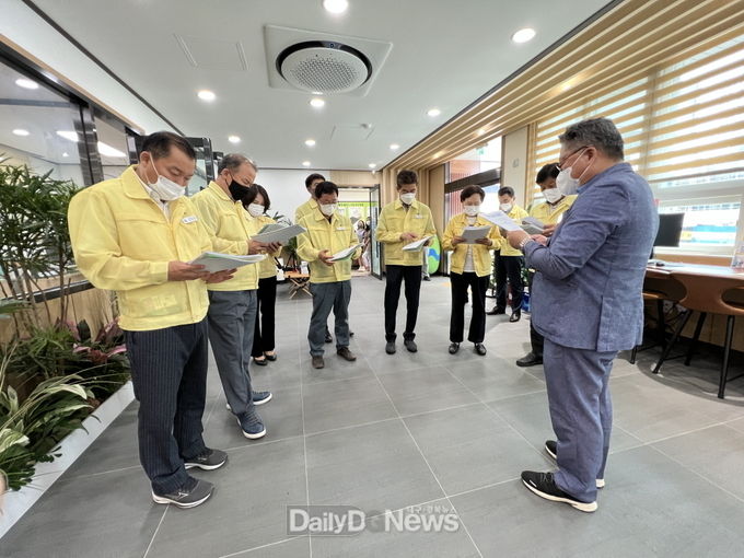 예천군의회, 주요 사업 현장 방문