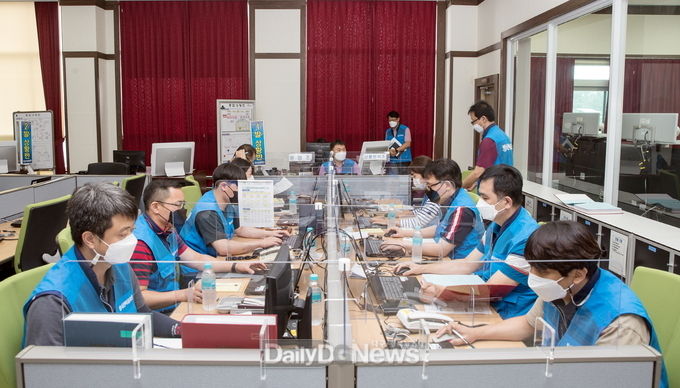 한울 2호기 방사능방재 전체훈련 실시