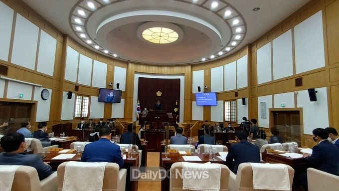 경산시의회, 제238회 임시회 개회