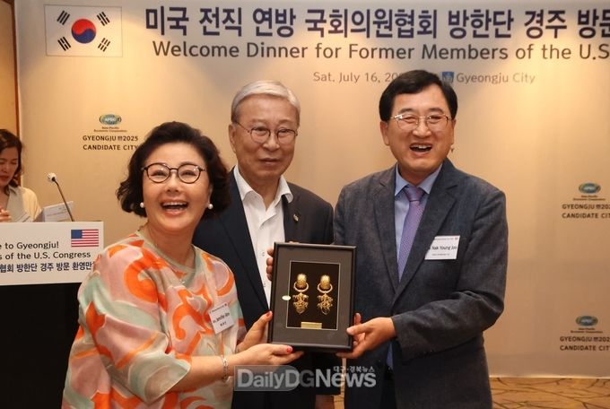 주낙영 경주시장 前 미국 상·하원 의원들 만나 2025년 APEC 정상회의 경주 유치 홍보