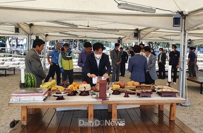 월성원자력본부, 동경주 해수욕장 개장 지원