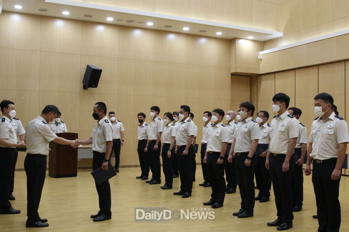 김천소방서, 2022년 하반기 인사이동 단행
