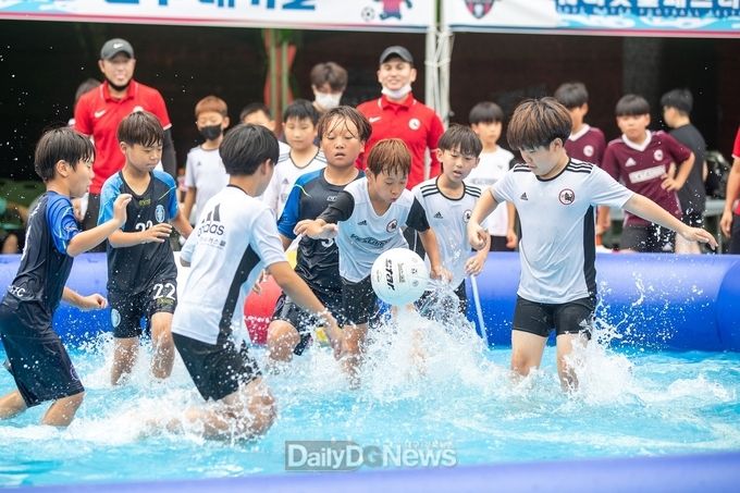 김천상무, 제1회 워터풋볼 페스티벌