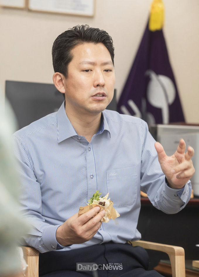 김장호 구미시장, 직원들과 격의 없는 소통 눈길